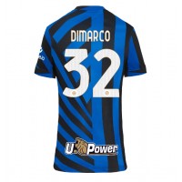 Camisa de Futebol Inter Milan Federico Dimarco #32 Equipamento Principal Mulheres 2024-25 Manga Curta